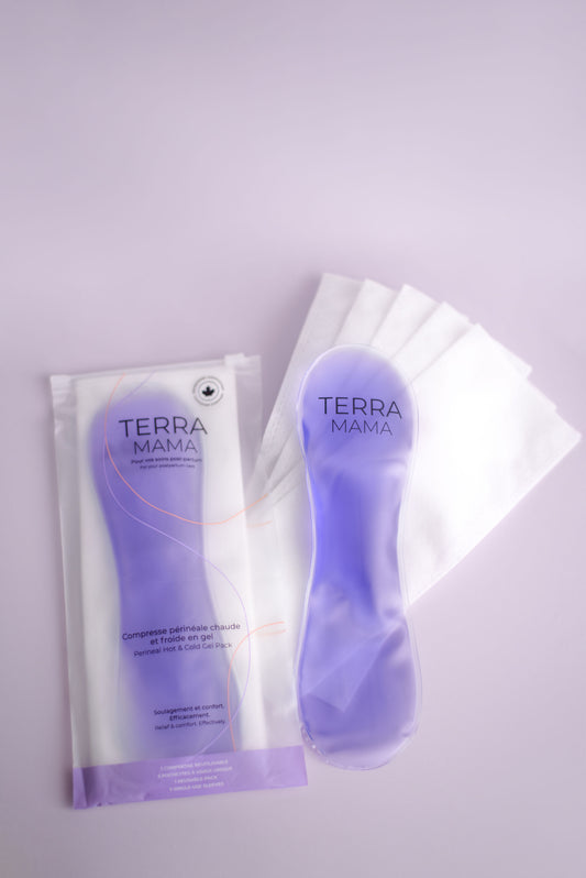 TerraMama perineal hot and cold compress for postpartum relief

Compresse périnéale chaude et froide TerraMama pour soulager après l’accouchement